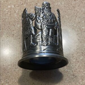 Silver Decorative Metal Holder